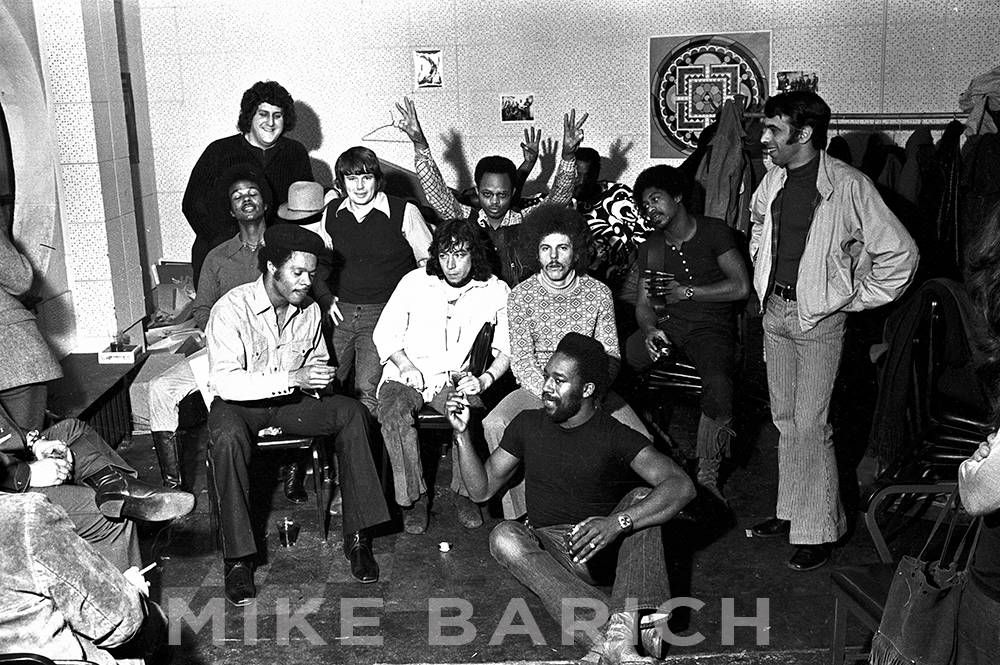 Group photo with some local luminaries, taken in the upstairs offices.