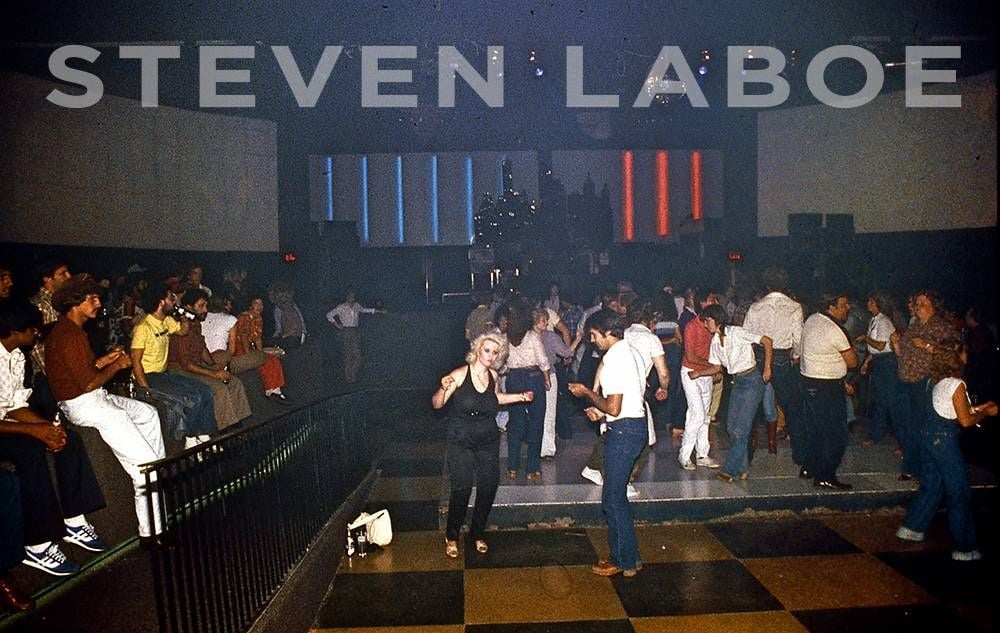 After the pool had been removed, there was more than enough space to move around on the dance floor.