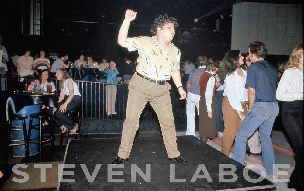 Dance Floor at Sam's, 1980. Disco regular Johnny Jones.