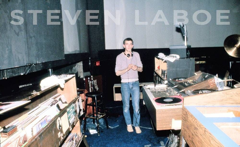 Roy Freid (a.k.a. DJ Roy Freedom) in the Main Room at Sam's, 1979. (When the DJ's were located front and center on the stage.)