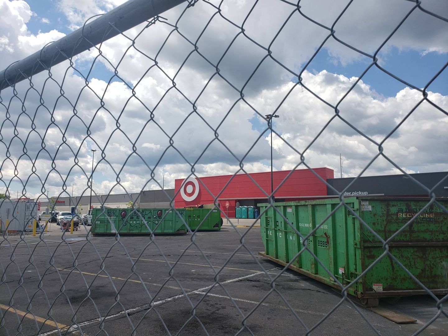 Closed Target store near Holy Trinity Lutheran Church