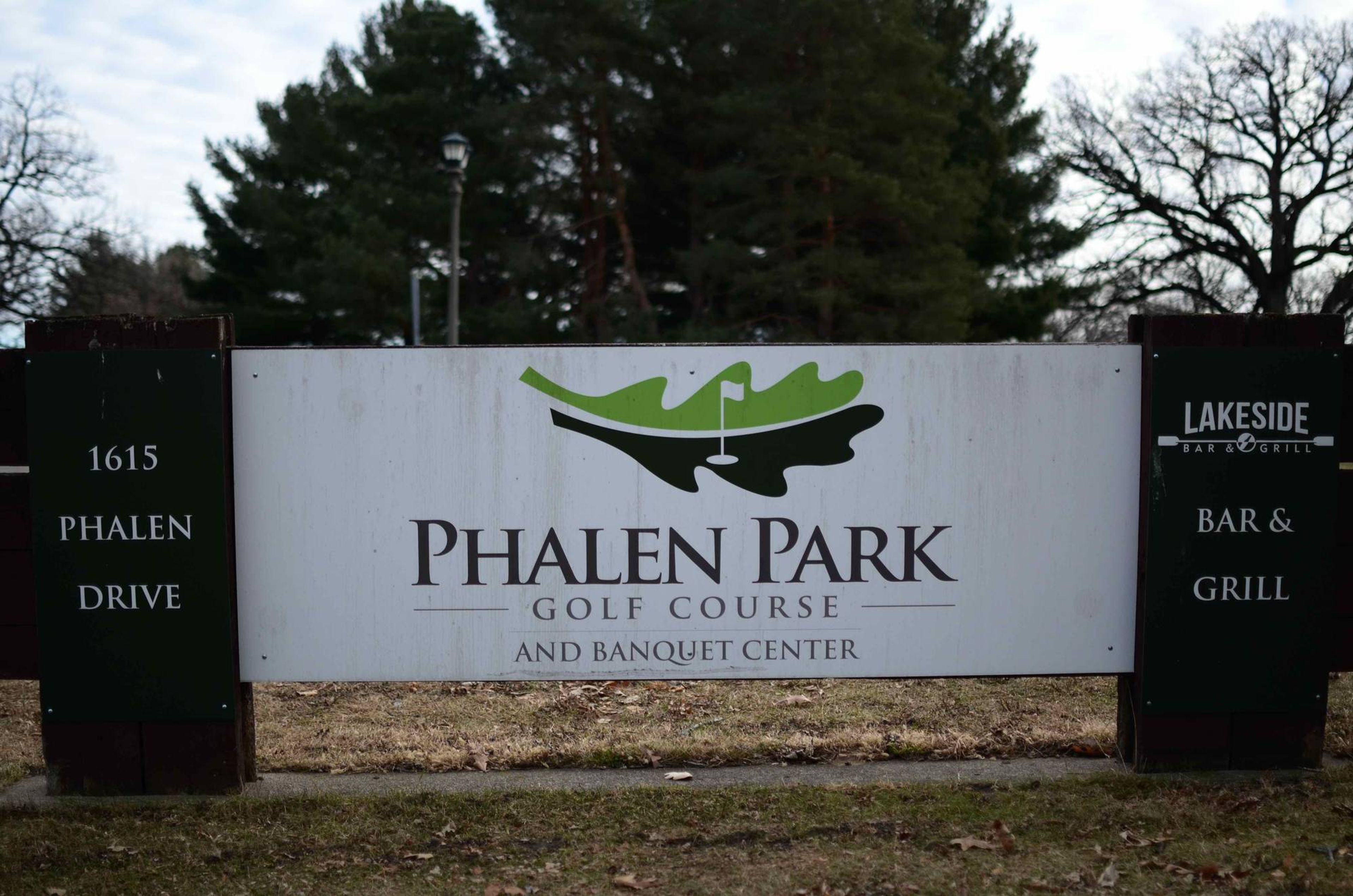 Phalen Park golf course sign