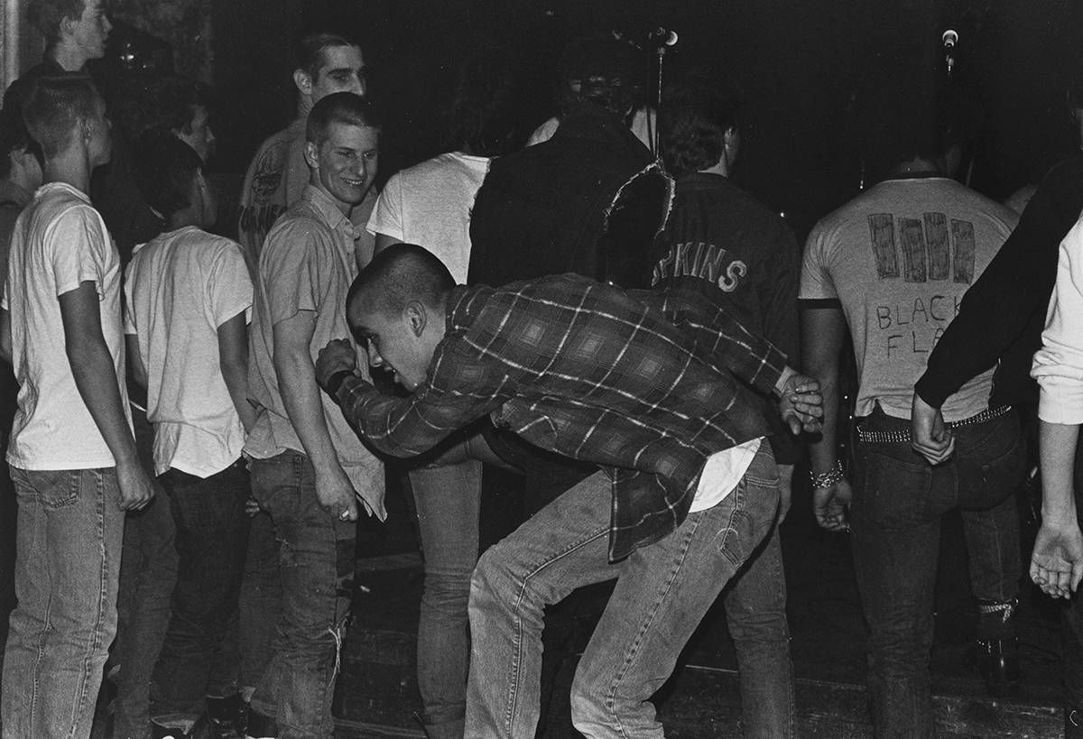 A magical moment, observing hardcore youth in their natural habitat. Photo by Shelly Hawes.