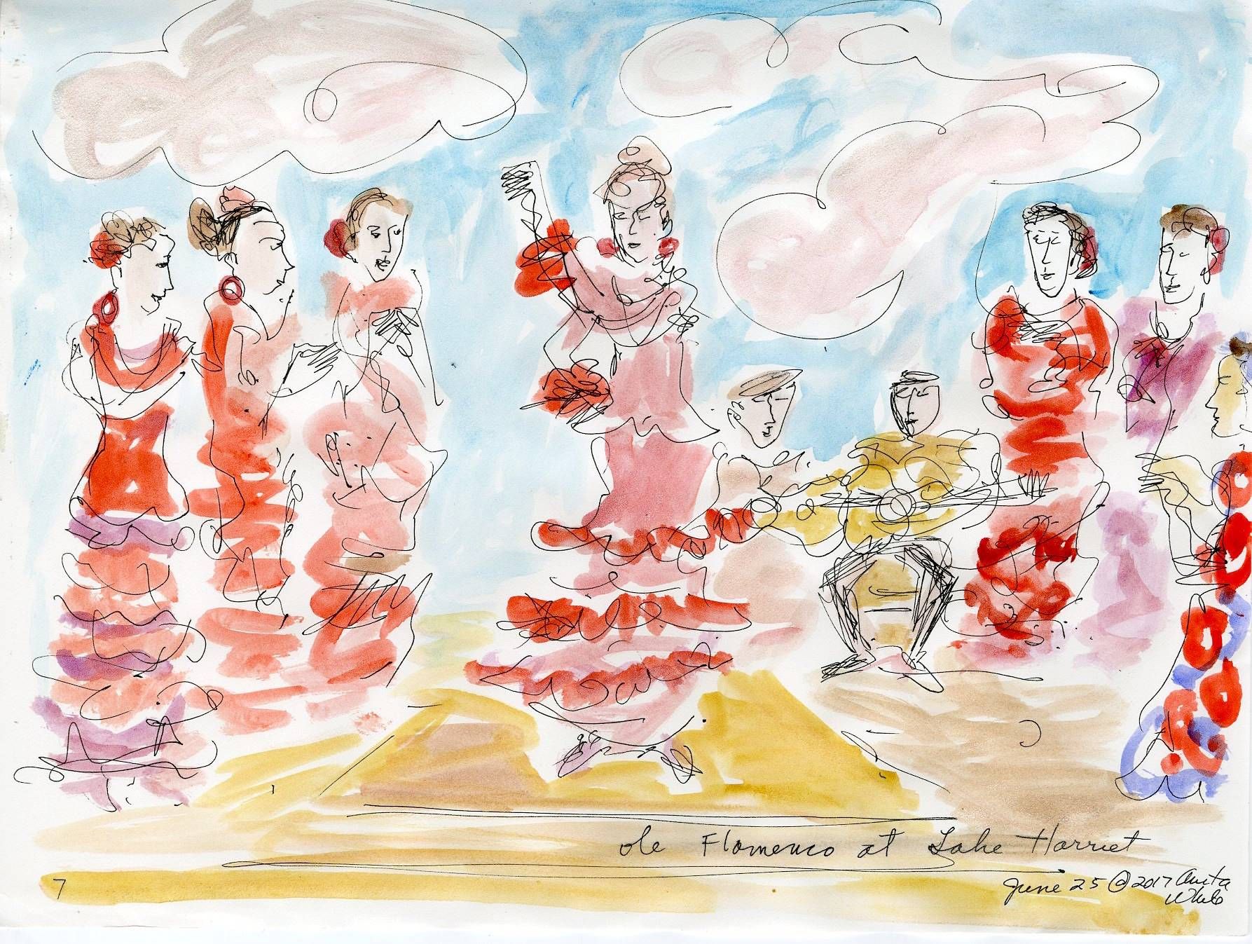 Zorongo Flamenco, Anita White
