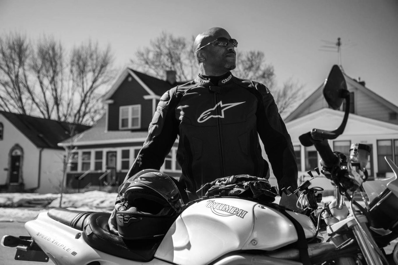 Move over, stereotypes. This Black motorcycle rider is more than a ...