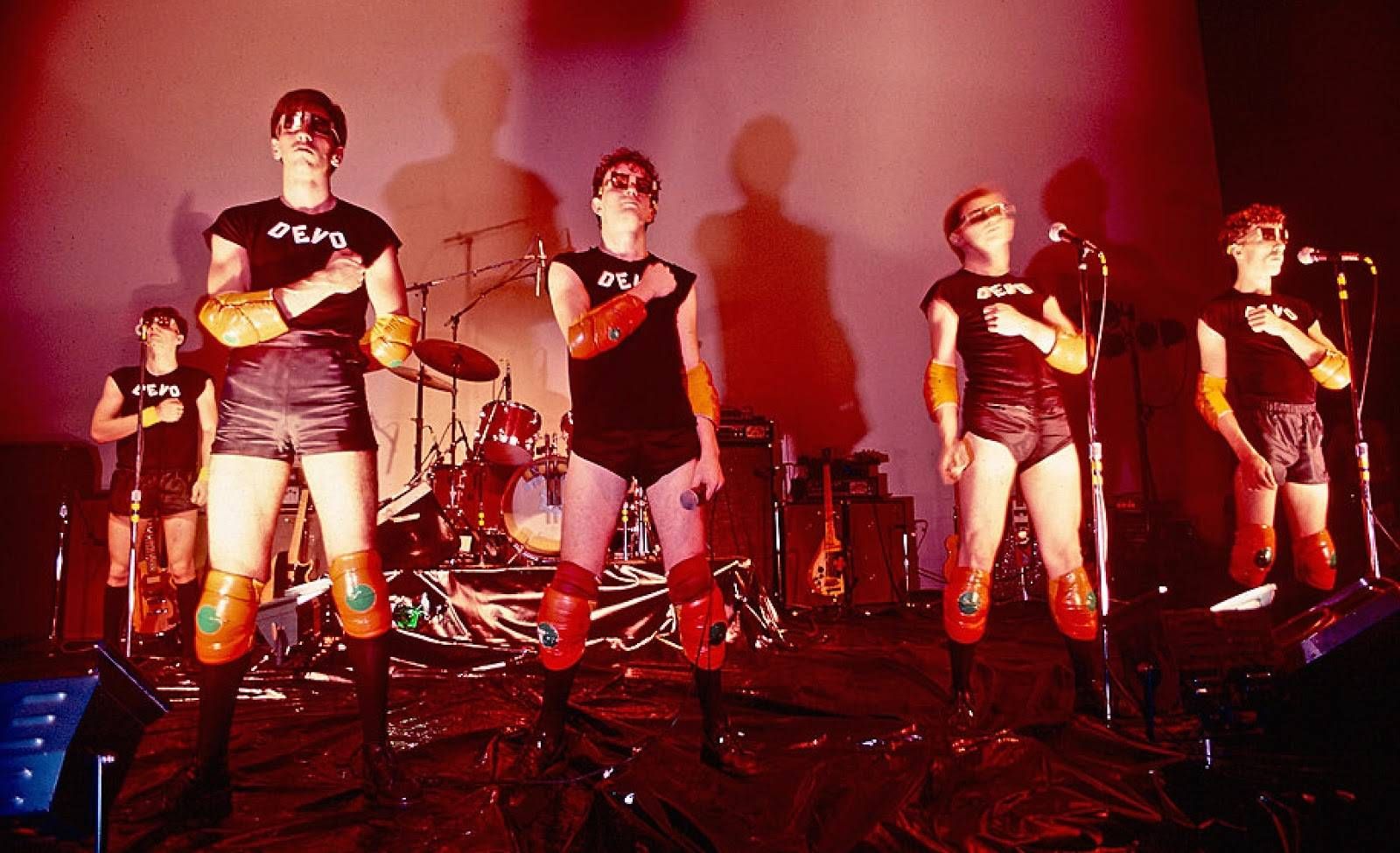 Devo performing at Walker Art Center in 1978.