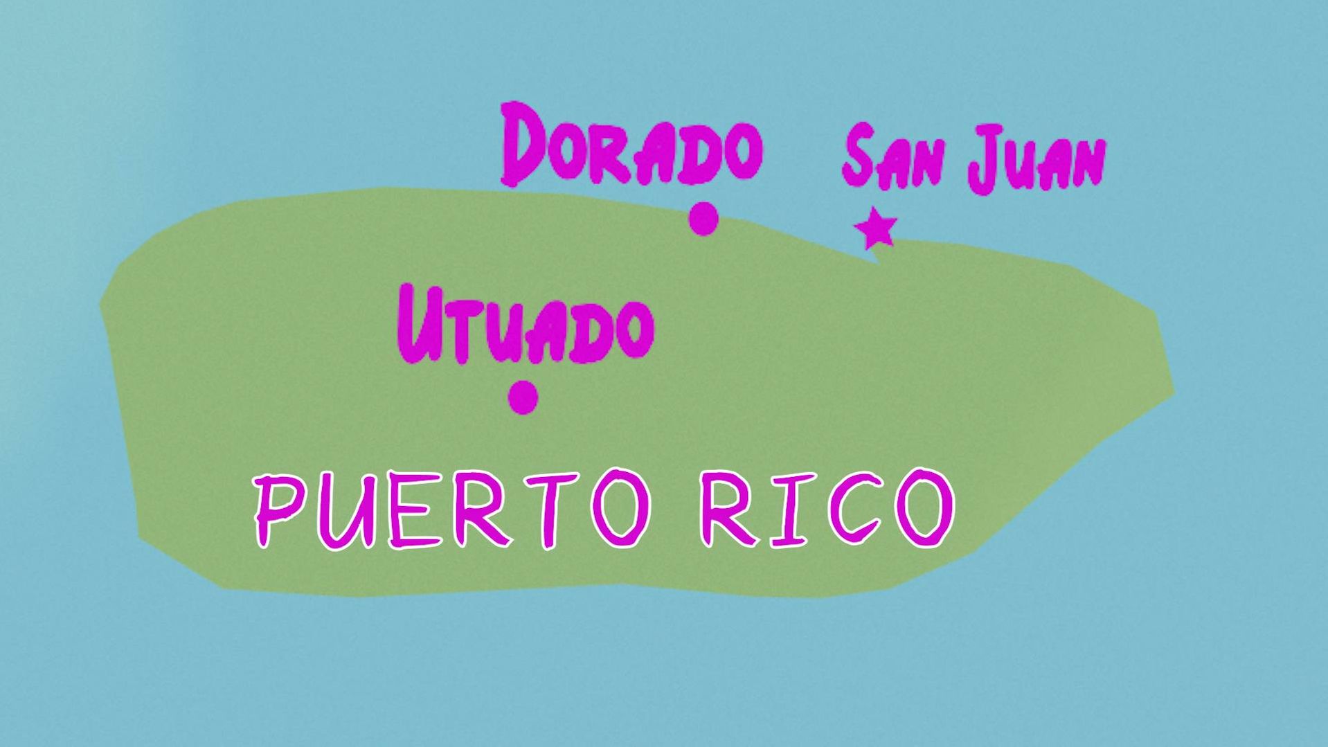 Puerto Rico Map