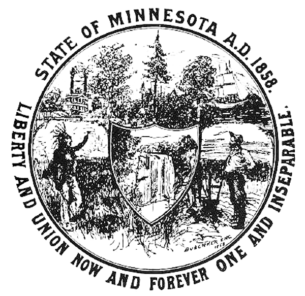 1 STATES1MIN - MINNESOTA , North Star State; Statehood: May 11, 1858;  Capital