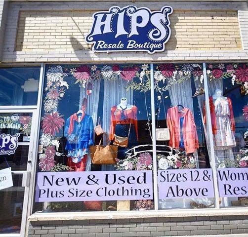 plus size resale shop